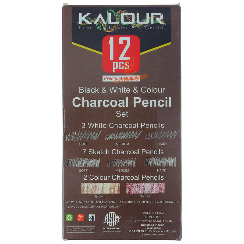 ست مداد کنته 12 عددی رنگی کالور kalour (3).jpg