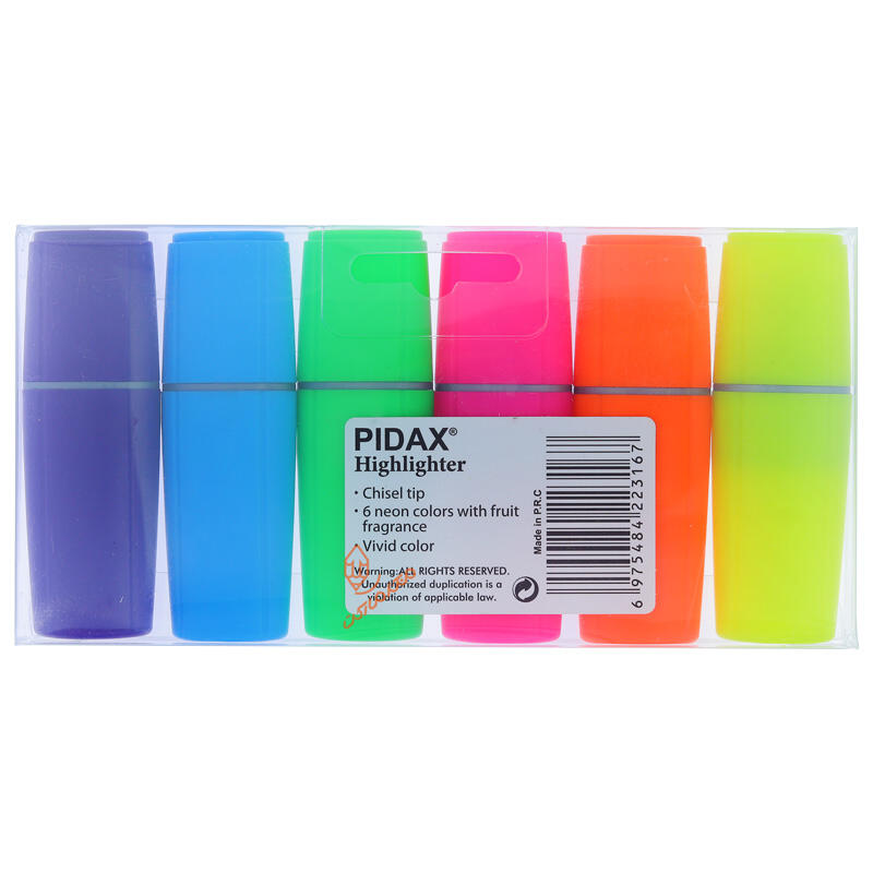 علامت گذار نئونی عطری 6 رنگ MA-711 پیداکس PIDAX (3).jpg