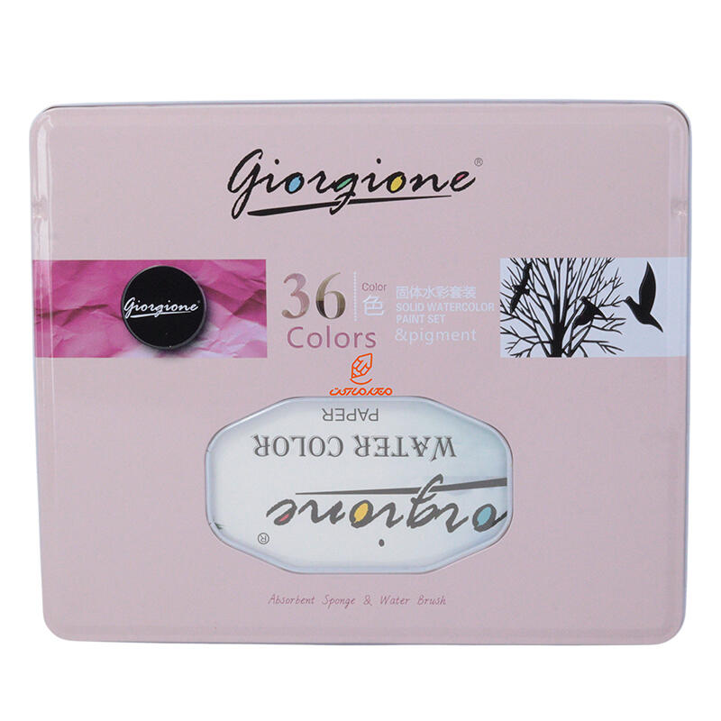 آبرنگ 36 رنگ طرح پرنده G3606 جورجیون GFGIORGIONE (2).jpg