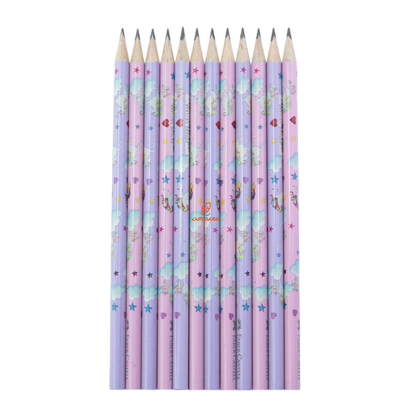 مداد مشکی 12 عددی مدل motif pencils طرح دار فابر کاستل (10).jpg