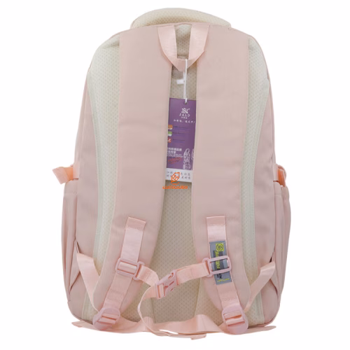 کوله پشتی 2 زیپ کد 9005-pink مدل Bear (4).jpg