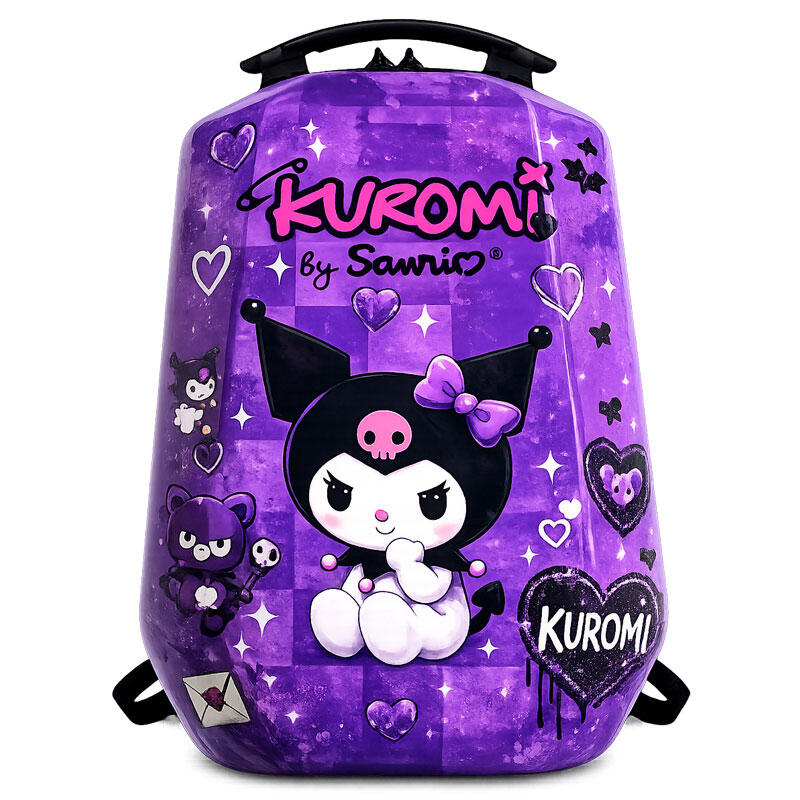 کوله پشتی مدرسه مدل MS1050 طرح کرومی CROUMI PURPLE