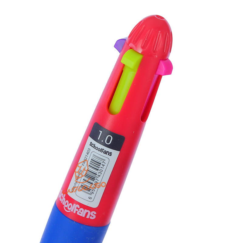 خودکار مینی فشاری 3 رنگ فانتزی سری MATCHY 921403 اسکول فنس (9).jpg