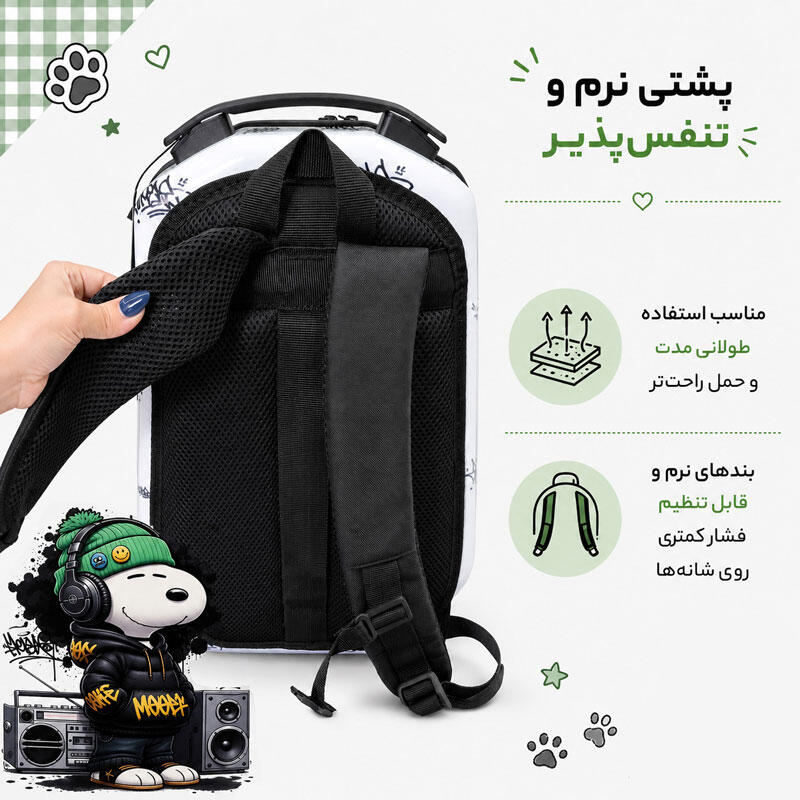 کوله پشتی مدرسه مدل MS1050 طرح اسنوپی SNOOPY (6).jpg