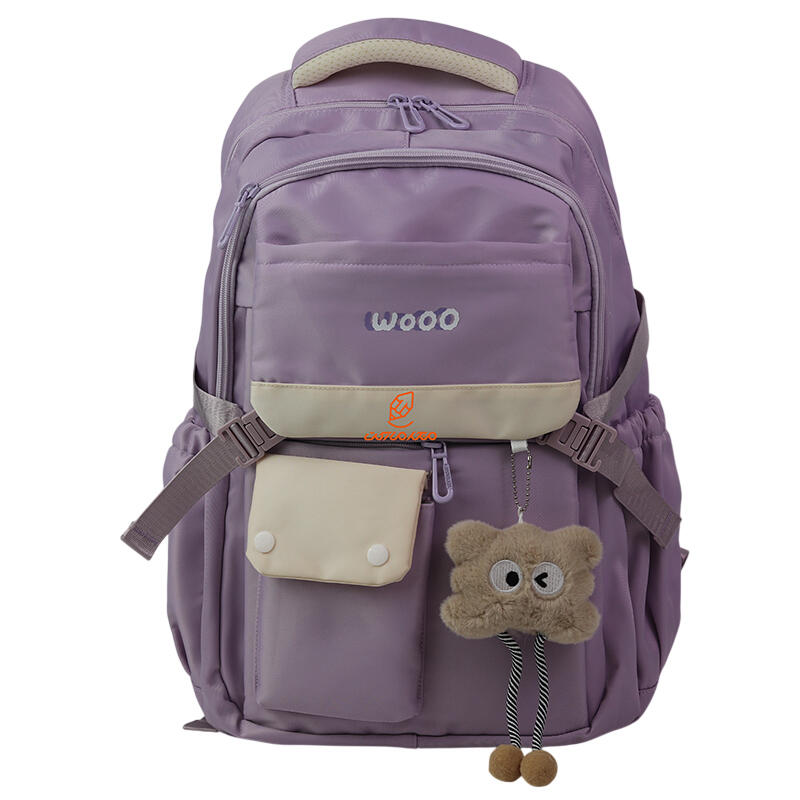 کوله پشتی 2 زیپ کد 9960-purple مدل wooo (2).jpg