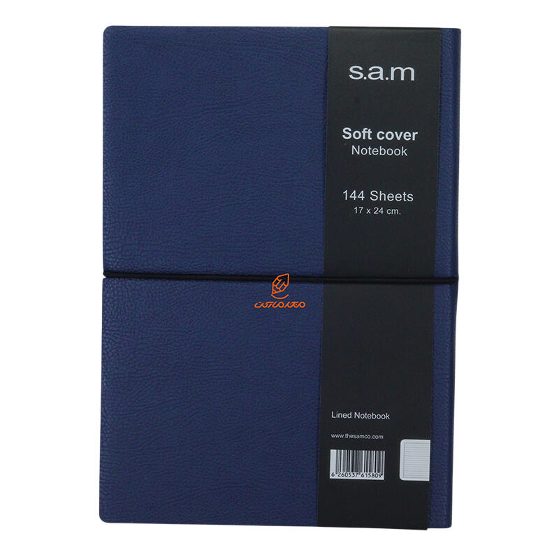دفتر خط دار 144 برگ وزیری طرح چرم سم s.a.m (7).jpg