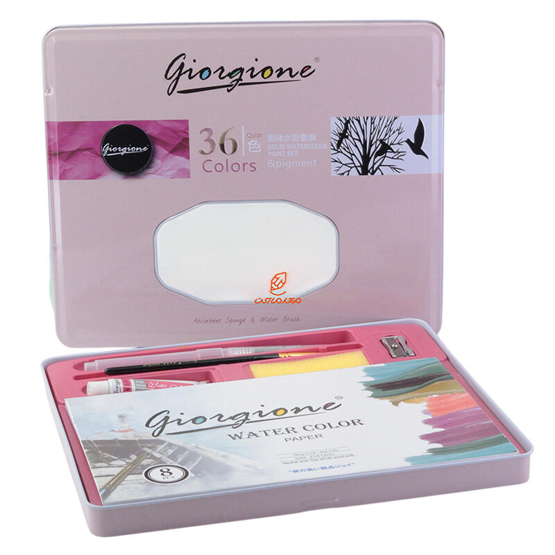 آبرنگ 36 رنگ طرح پرنده G3606 جورجیون GFGIORGIONE (4).jpg