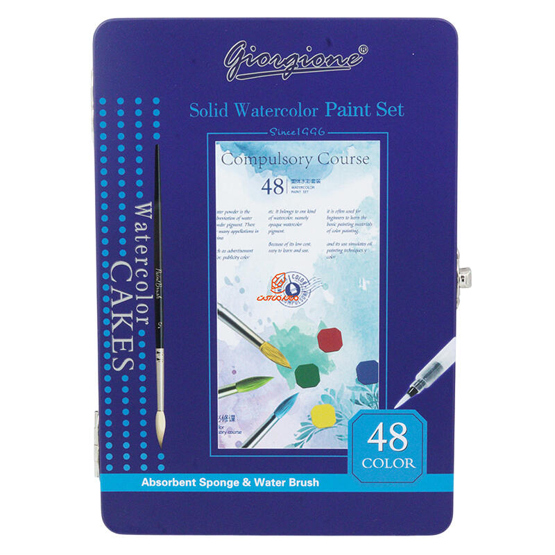 آبرنگ حرفه ای 48 رنگ G-900-48 جورجیون GFGIORGIONE