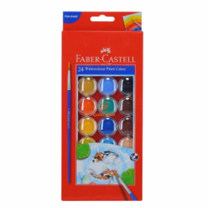 آبرنگ 24 رنگ فابر کاستل FABERCASTELL