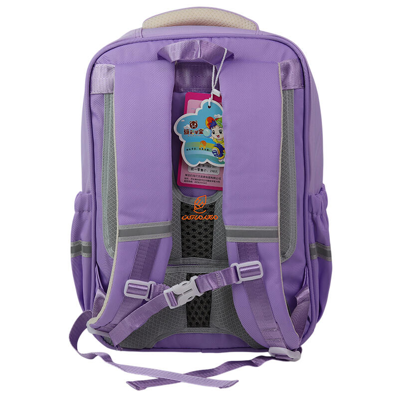کوله پشتی فانتزی تک زیپ کد 3332-purple مدل Happy (3).jpg