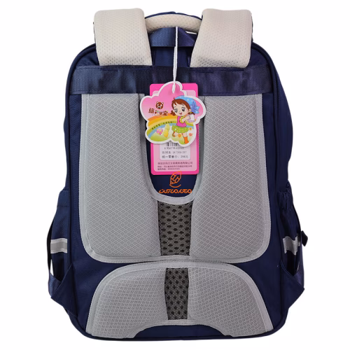  کوله پشتی فانتزی تک زیپ کد 3332-Blue مدل Happy (1).jpg