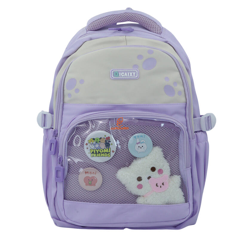 کوله پشتی فانتزی کد 3328-purple مدل Qicaist