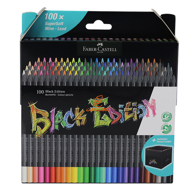 مداد رنگی 100 رنگ بلک ادیشن جعبه مقوایی فابر کاستل FABERCASTELL (2).jpg