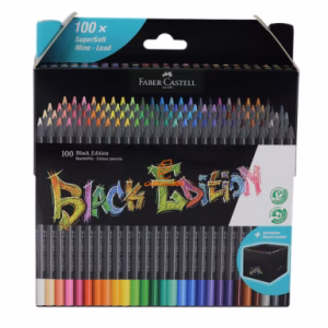 مداد رنگی 100 رنگ بلک ادیشن جعبه مقوایی فابر کاستل FABERCASTELL