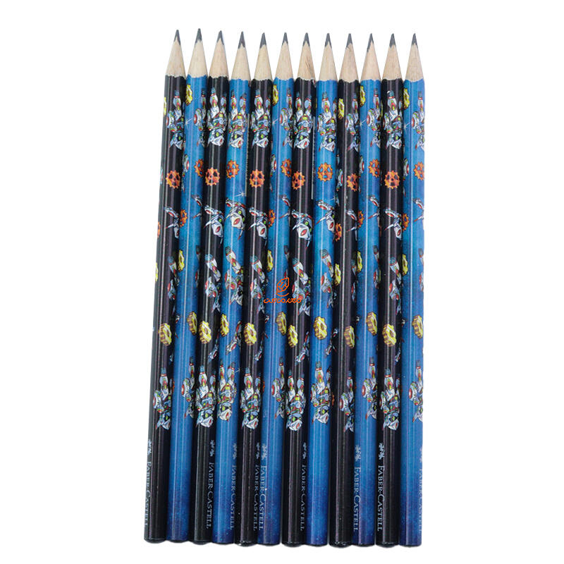 مداد مشکی 12 عددی مدل motif pencils طرح دار فابر کاستل (11).jpg