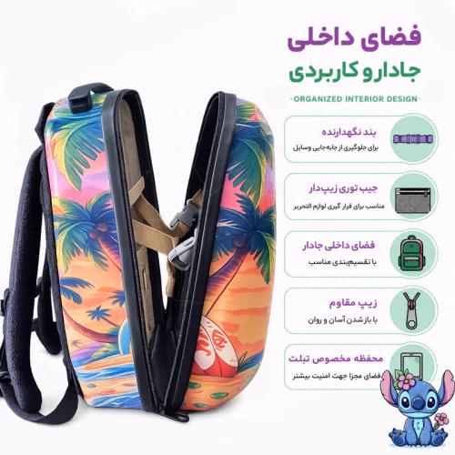 کوله پشتی مدرسه مدل MS1050 طرح استیچ STITCH (7).jpg