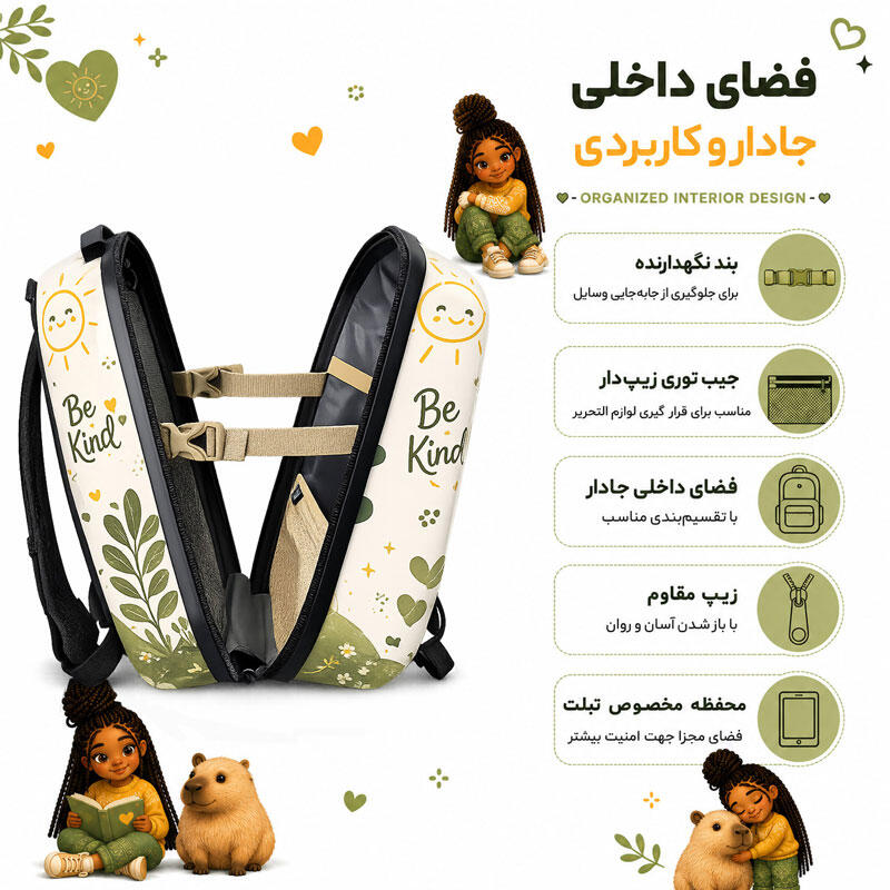 کوله پشتی مدرسه مدل MS1050 طرح دختر GIRL (9).jpg