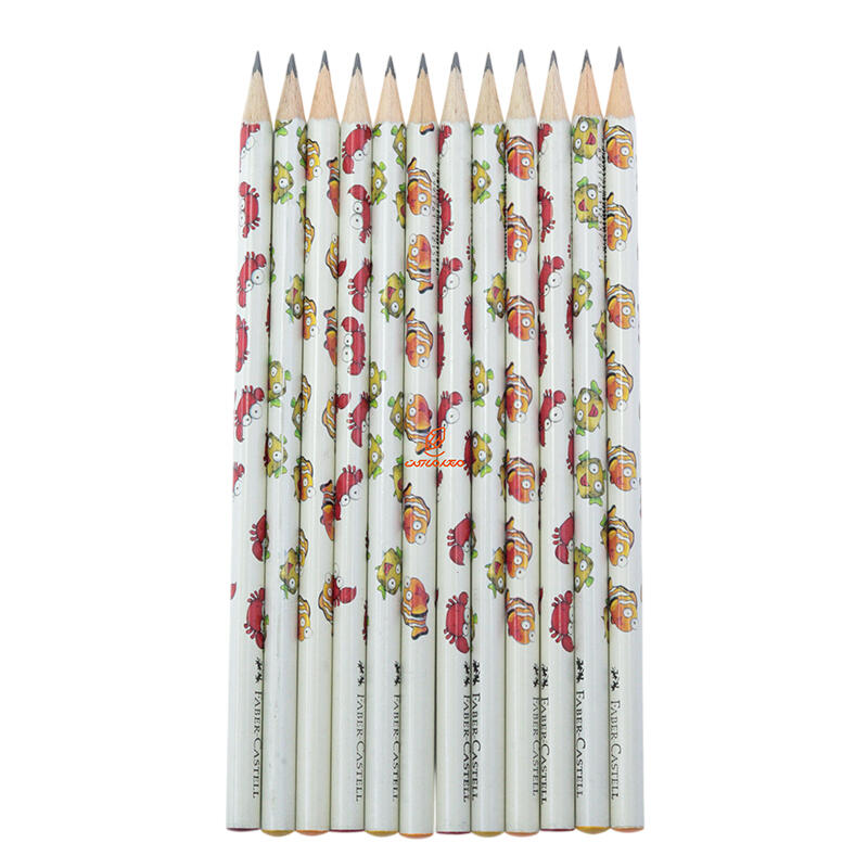 مداد مشکی 12 عددی مدل motif pencils طرح دار فابر کاستل (1).jpg