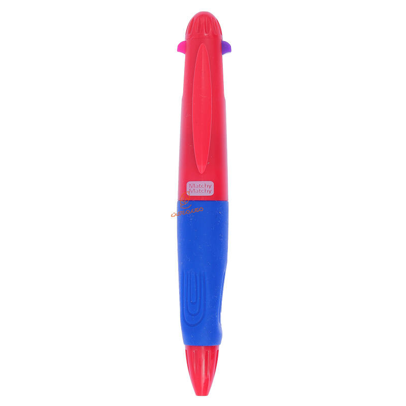 خودکار مینی فشاری 3 رنگ فانتزی سری MATCHY 921403 اسکول فنس (3).jpg