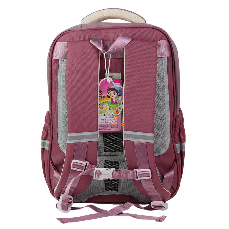 کوله پشتی فانتزی تک زیپ کد 3332-pink مدل Happy (1).jpg