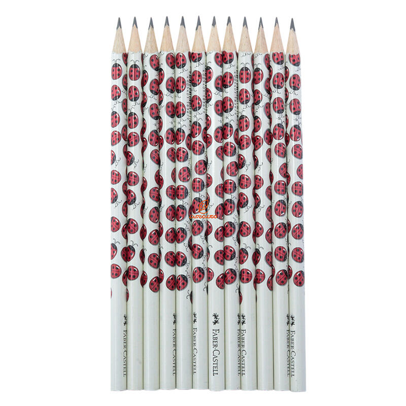 مداد مشکی 12 عددی مدل motif pencils طرح دار فابر کاستل (6).jpg