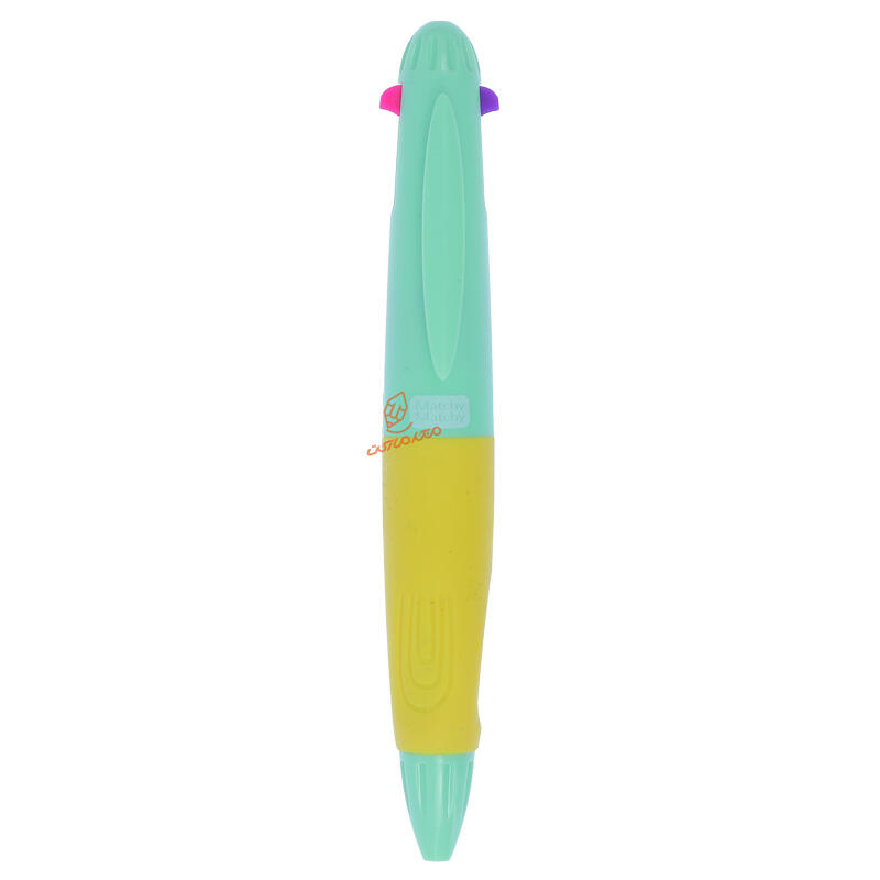 خودکار مینی فشاری 3 رنگ فانتزی سری MATCHY 921403 اسکول فنس (5).jpg