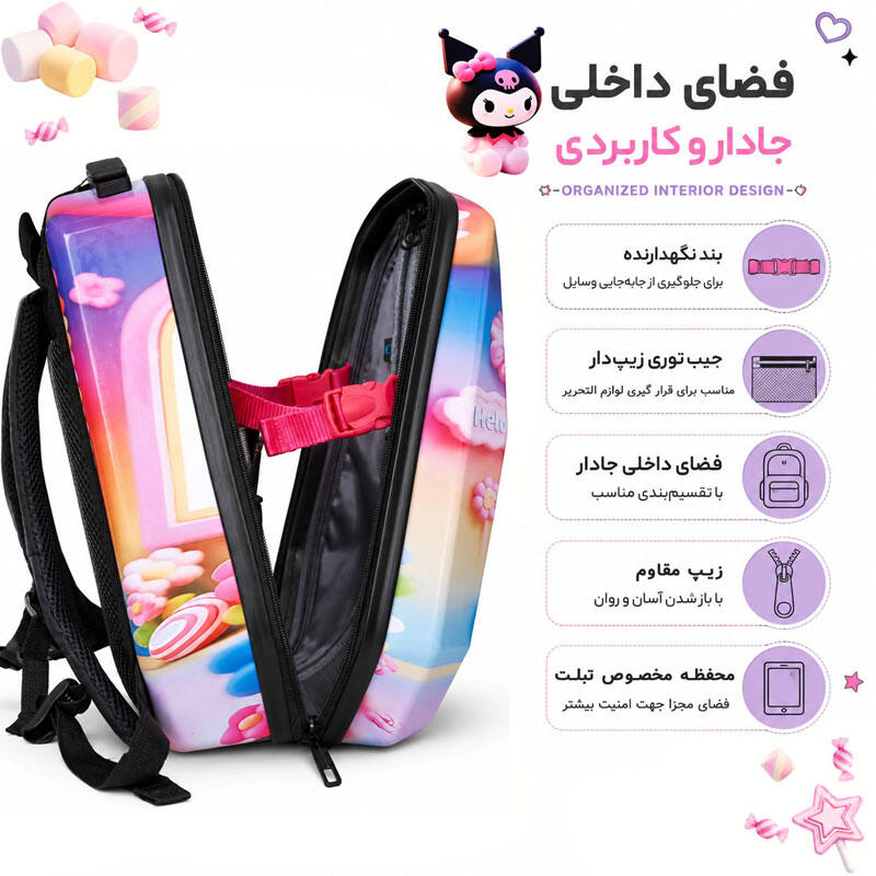 کوله پشتی مدرسه طرح کرومی و ملودی مدل MS1050 (7).jpg