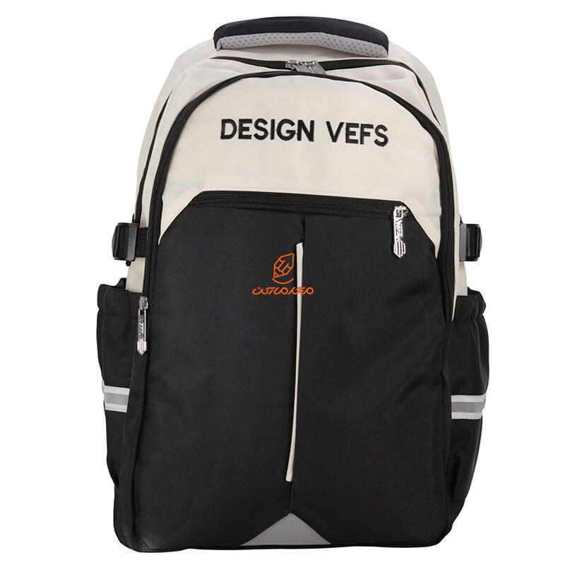 کوله پشتی تک زیپ 5078-BLK مدل دو رنگ وفس VEFS