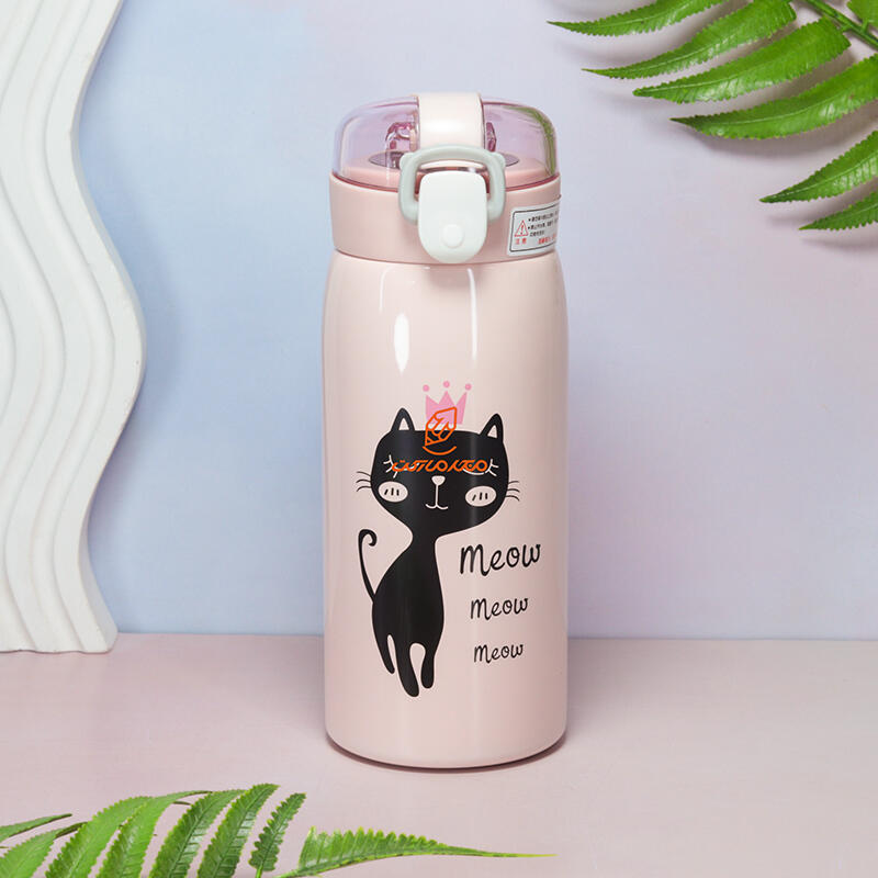 فلاسک مینی 350 میل نی دار کد-1240 طرح CAT (2).jpg