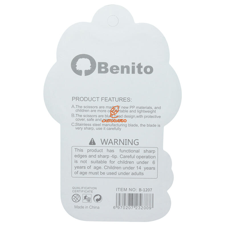 قیچی مهد کودک فانتزی کد 1207 بنیتو BENITO (2).JPG