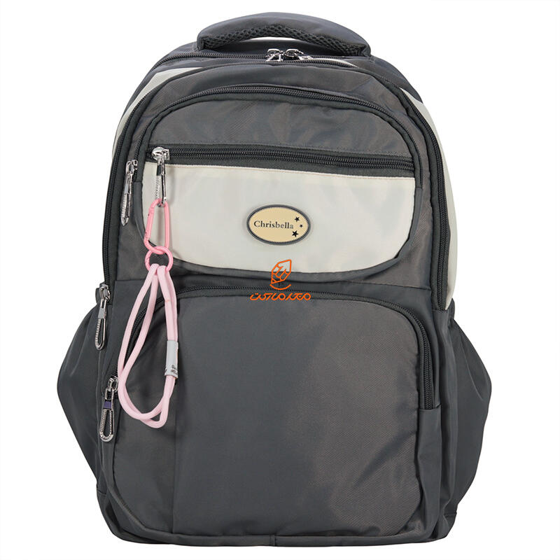 کوله پشتی 2 زیپ 3638-GRY مدل CHRISBELLA وفس VEFS