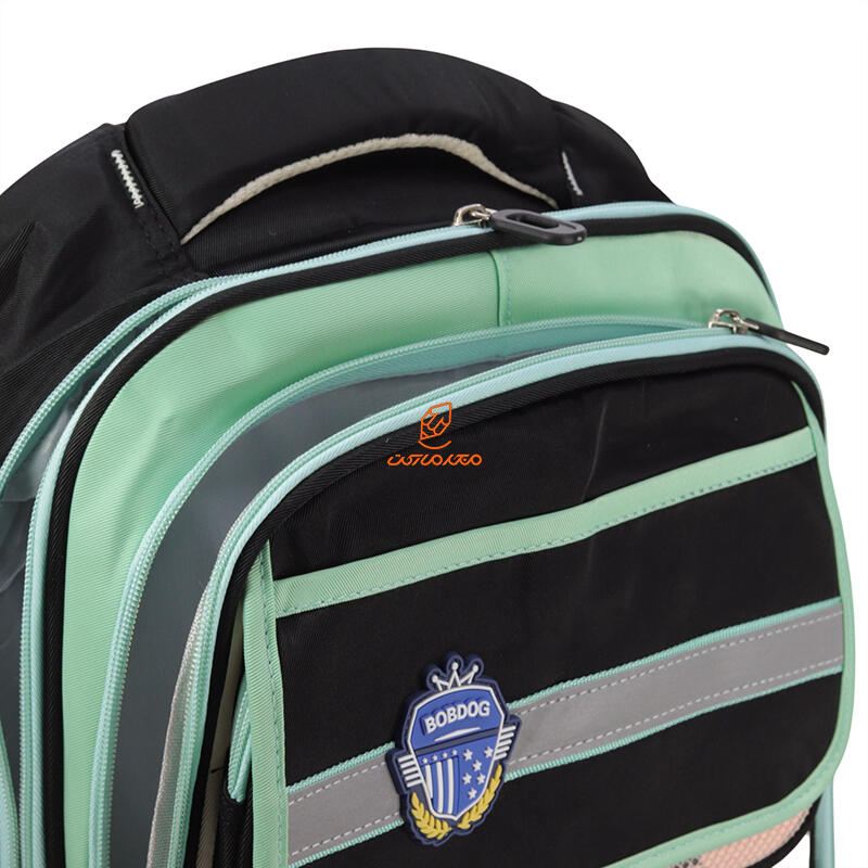 کوله پشتی 2 زیپ 3015-BLKGREEN مدل WEIDELI وفس VEFS (1).jpg
