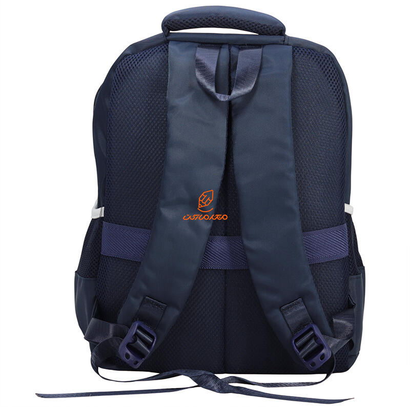 کوله پشتی 2 زیپ 3039-Navy blue مدل برجسته Minecraft وفس VEFS (4).jpg