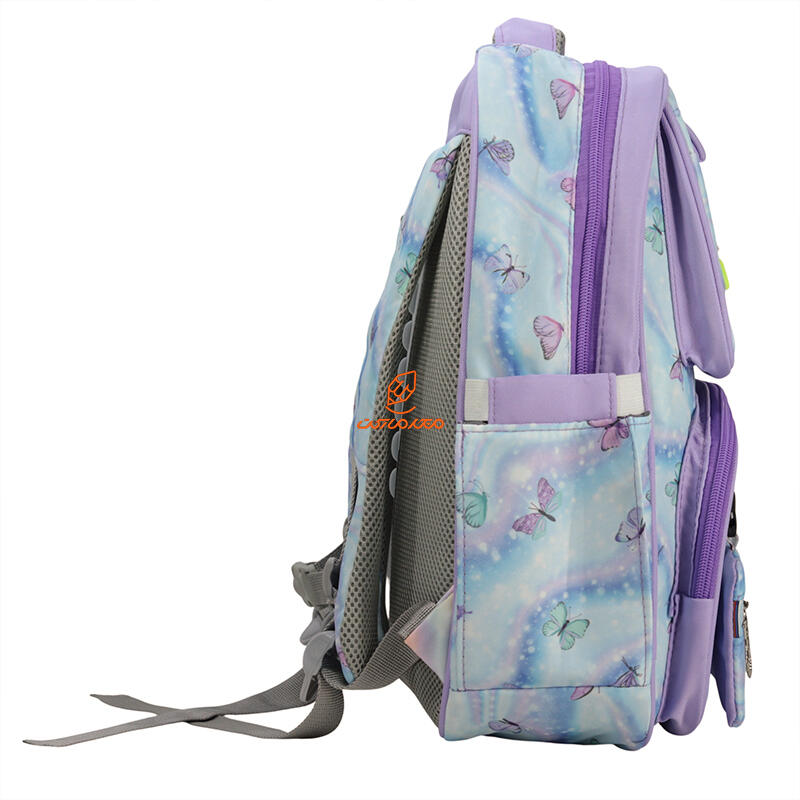 کوله پشتی تک زیپ به همراه جامدادی 3515-purple طرح کرومی وفس VEFS (3).jpg