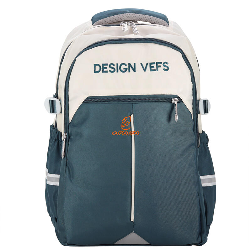 کوله پشتی تک زیپ 5078-Viridian مدل دو رنگ وفس VEFS