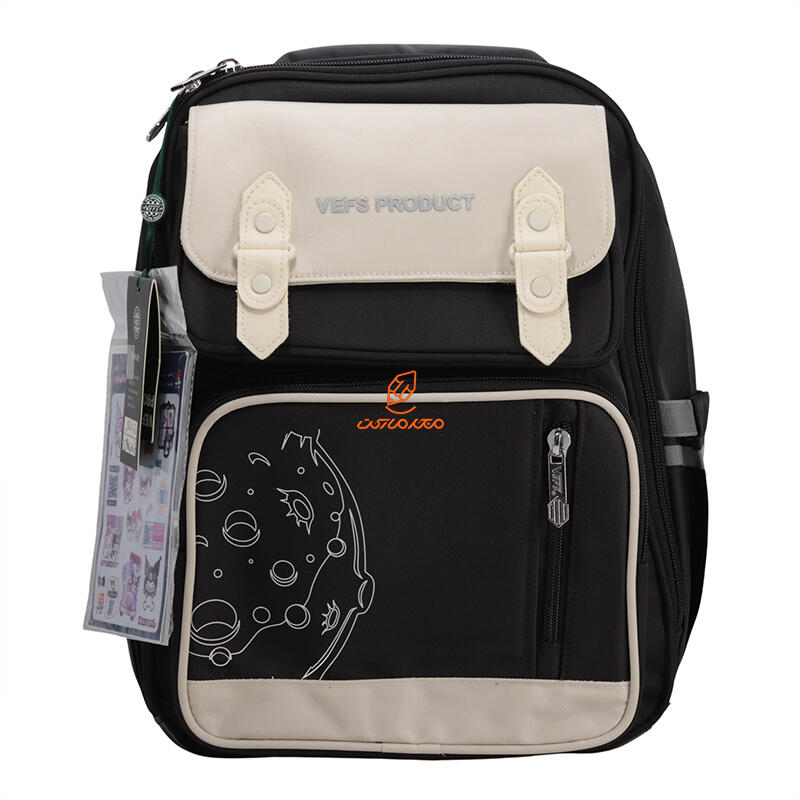 کوله پشتی تک زیپ 40-BLK مدل Planet وفس VEFS