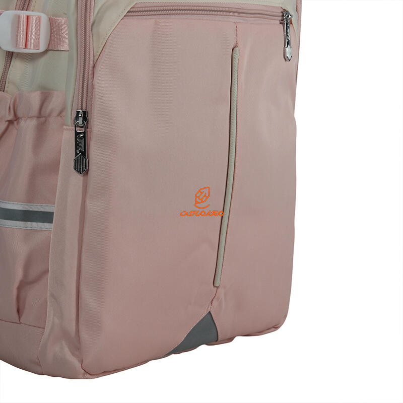 کوله پشتی تک زیپ 5078-PINK مدل دو رنگ وفس VEFS (5).jpg