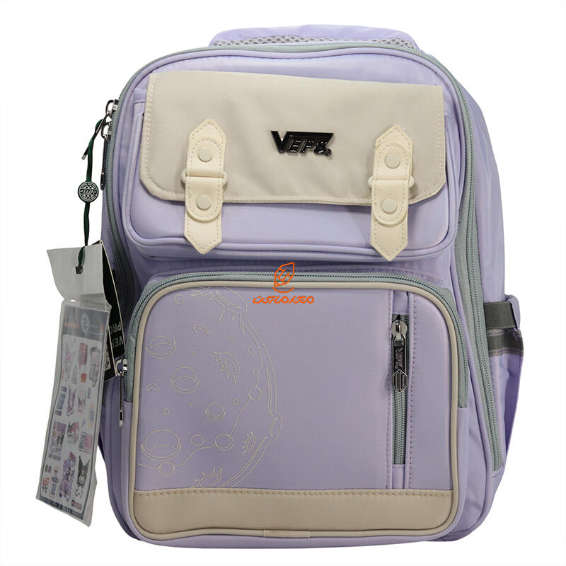 کوله پشتی تک زیپ 40-purple مدل Planet وفس VEFS