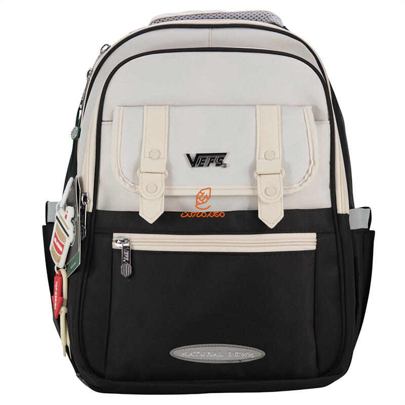 کوله پشتی 2 زیپ 4013-BLK مدل NATURAL DOWN وفس VEFS