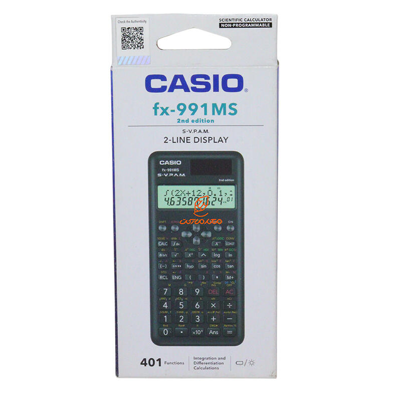 ماشین حساب مهندسی مدل FX-991MS کاسیو CASIO