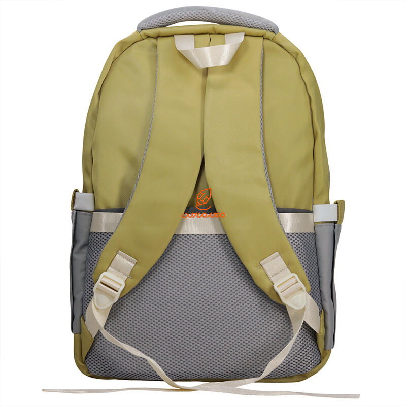 کوله پشتی 2 زیپ 3036-YELLOW مدل RELAXED وفس VEFS (3).jpg