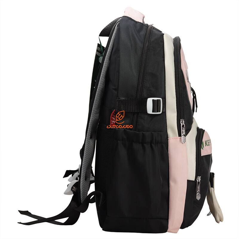 کوله پشتی تک زیپ کد 8919-BLK مدل KEEP HAPPINESS وفس VEFS (3).jpg