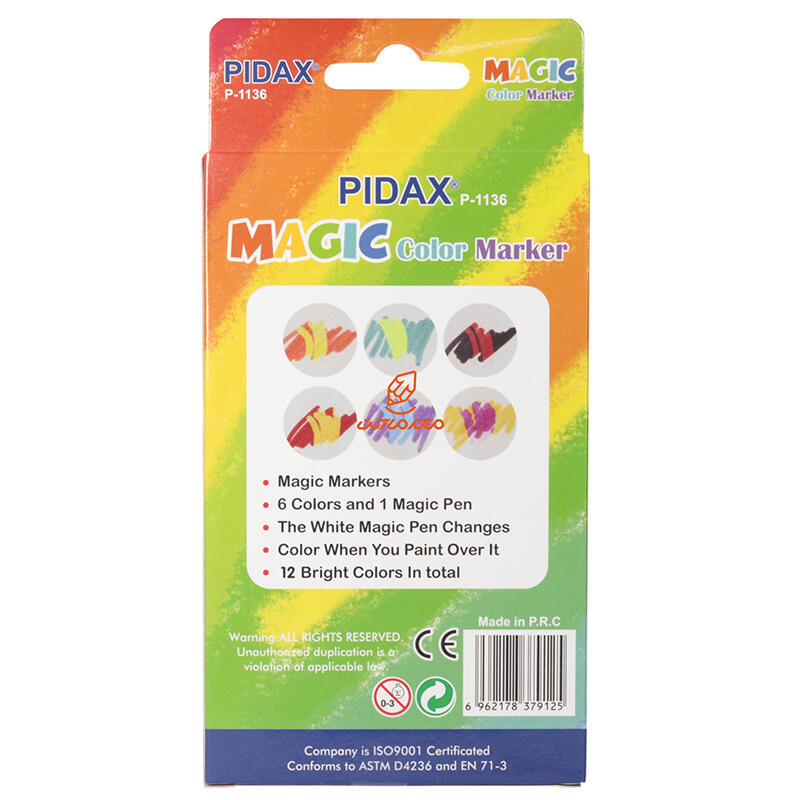ماژیک جادویی 1+6 رنگ P-1136 پیداکس PIDAX (3).JPG