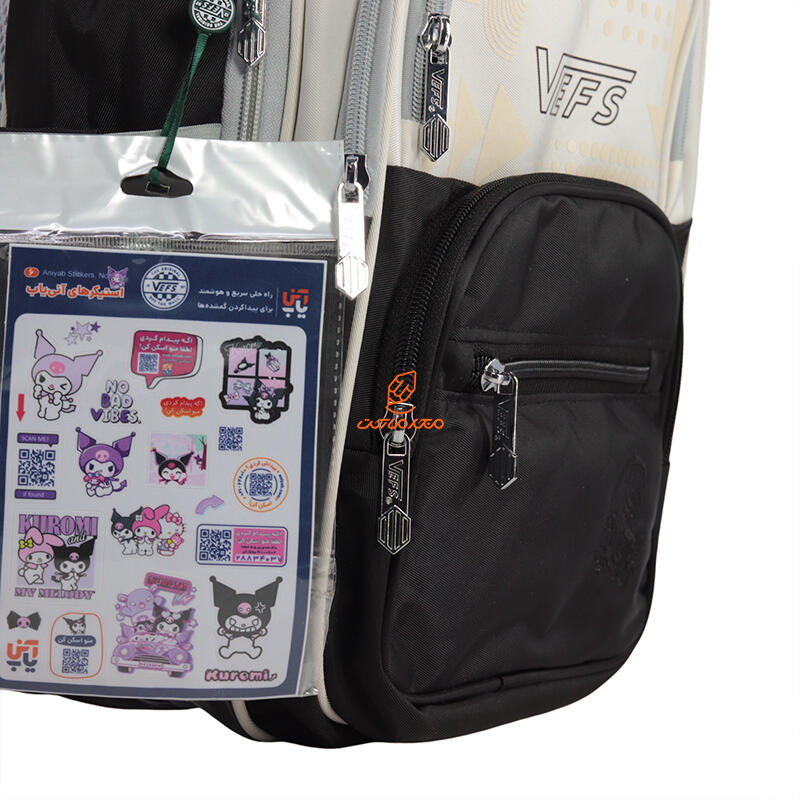 کوله پشتی 3 زیپ 4010-BLK مدل SPORT وفس VEFS (5).jpg