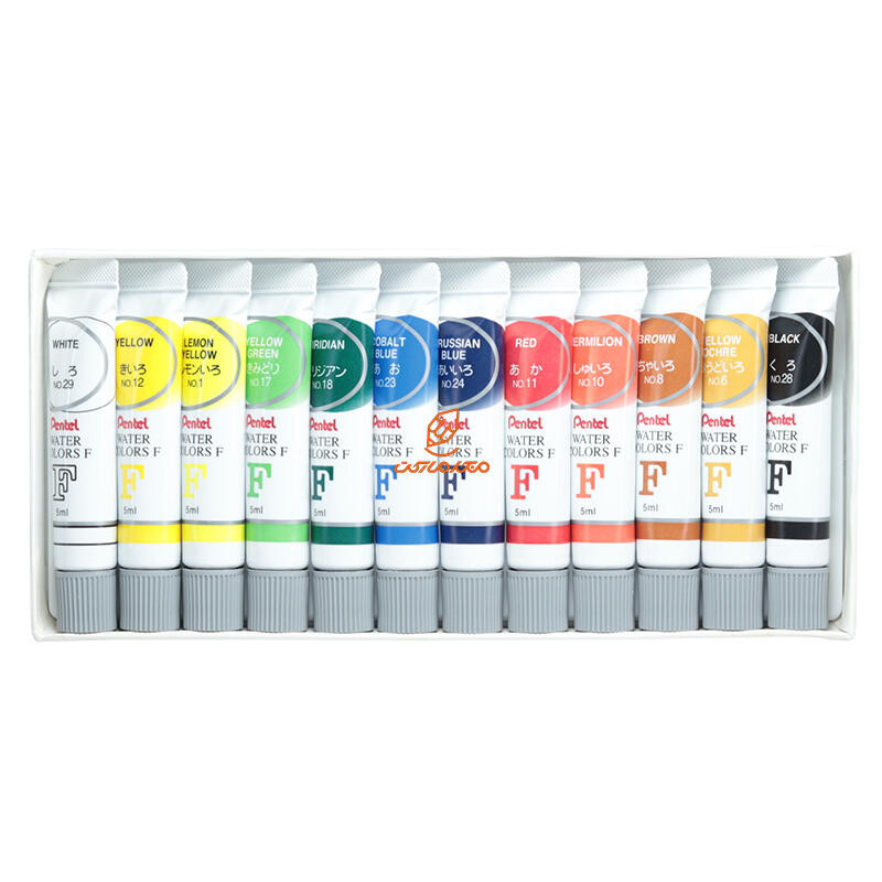  آبرنگ تیوپی 12 رنگ پنتل PANTEL (3).JPG