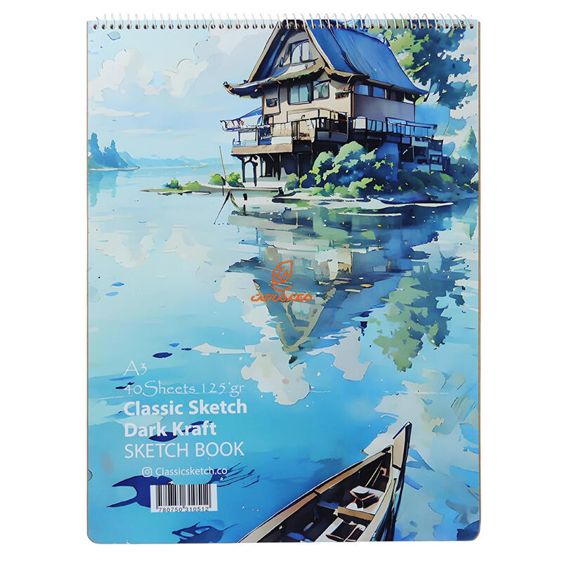 دفتر کرافت ( کرافت تیره ) 125 گرم کلاسیک CLASSIC (10).JPG