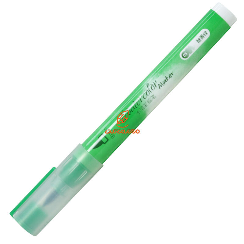 ماژیک آبرنگی تک سر براش تک رنگ ( طیف سبز ) CS-H906 (7).JPG