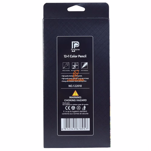 مداد رنگی 1+12 رنگ 122010 مدل متالیک طرح طبیعت پرودون PRODONE (2).JPG