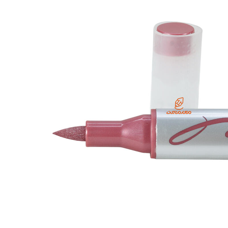 ماژیک اکریلیک متالیک تک رنگ سر براش 6 عددی CS-H929 (3).JPG