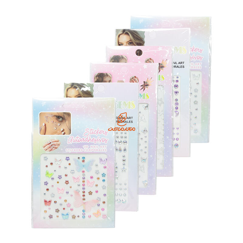استیکر نگینی برجسته کوچک